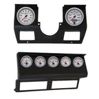 Autometer Ultra-Lite II Direct Fit Dash Kit 87-96 Jeep Wrangler YJ (Tach/MPH/FL/OilP/WTMP/VLT/TRNS)