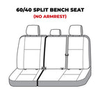 Covercraft 22-25 Toyota Tundra Carhartt Super Dux SeatSaver Second Row Custom Seat Cover - Gravel