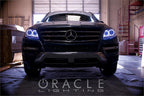 Oracle 06-12 Mercedes Benz ML 350/500 LED Headlight Halo Kit - Green