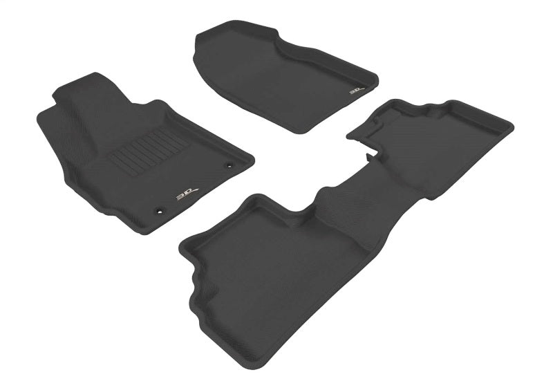 3D MAXpider 07-12 Mazda CX-7 Kagu Black Full Set