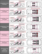 Cusco Chromoly Roll Cage 4 Point Through Dash R34 Skyline (S/O / No Cancel)