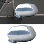 2007-2008 Honda Fit Rear Side View Mirror Covers  Overlay Chrome ABS