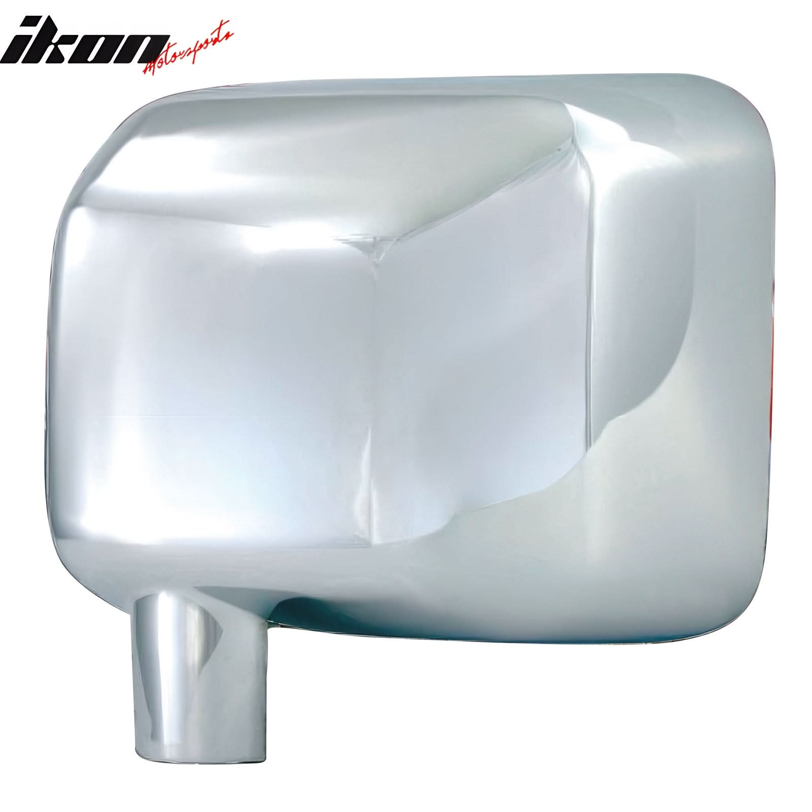 2007-2018 Jeep Wrangler Chrome Side Mirror Cover Cap Trim Replacement