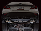 AWE Tuning 22-25 Subaru VB WRX Touring Edition Axle-Back Exhaust - Chrome Silver Tips