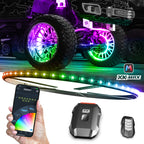 XK Glow XKmax RGBW Wheel Ring Light Kit