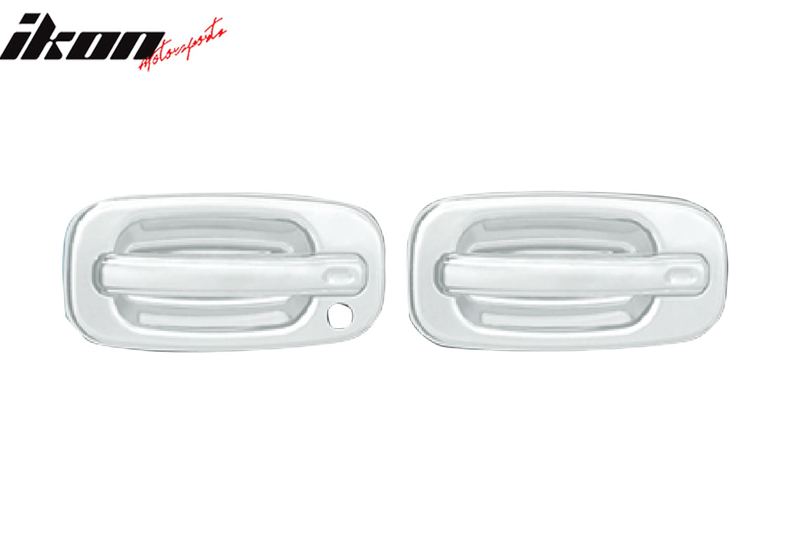 2002-2006 Chevy Avalanche Silverado 4PCS Door Handle Cover W/1-Keyhole
