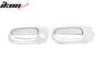 2006-2010 Dodge Charger 4PCS Chrome Door Handle Cover W/1-Keyhole ABS