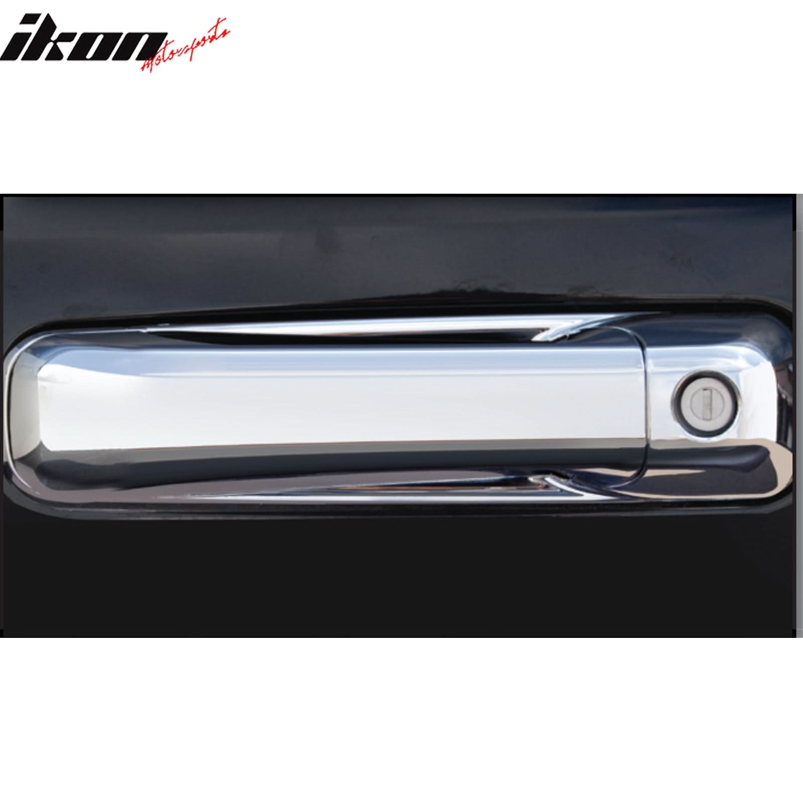 2009-2018 Dodge Ram 1500 2500 3500 4PCS Door Handle Cover W/1-Keyhole