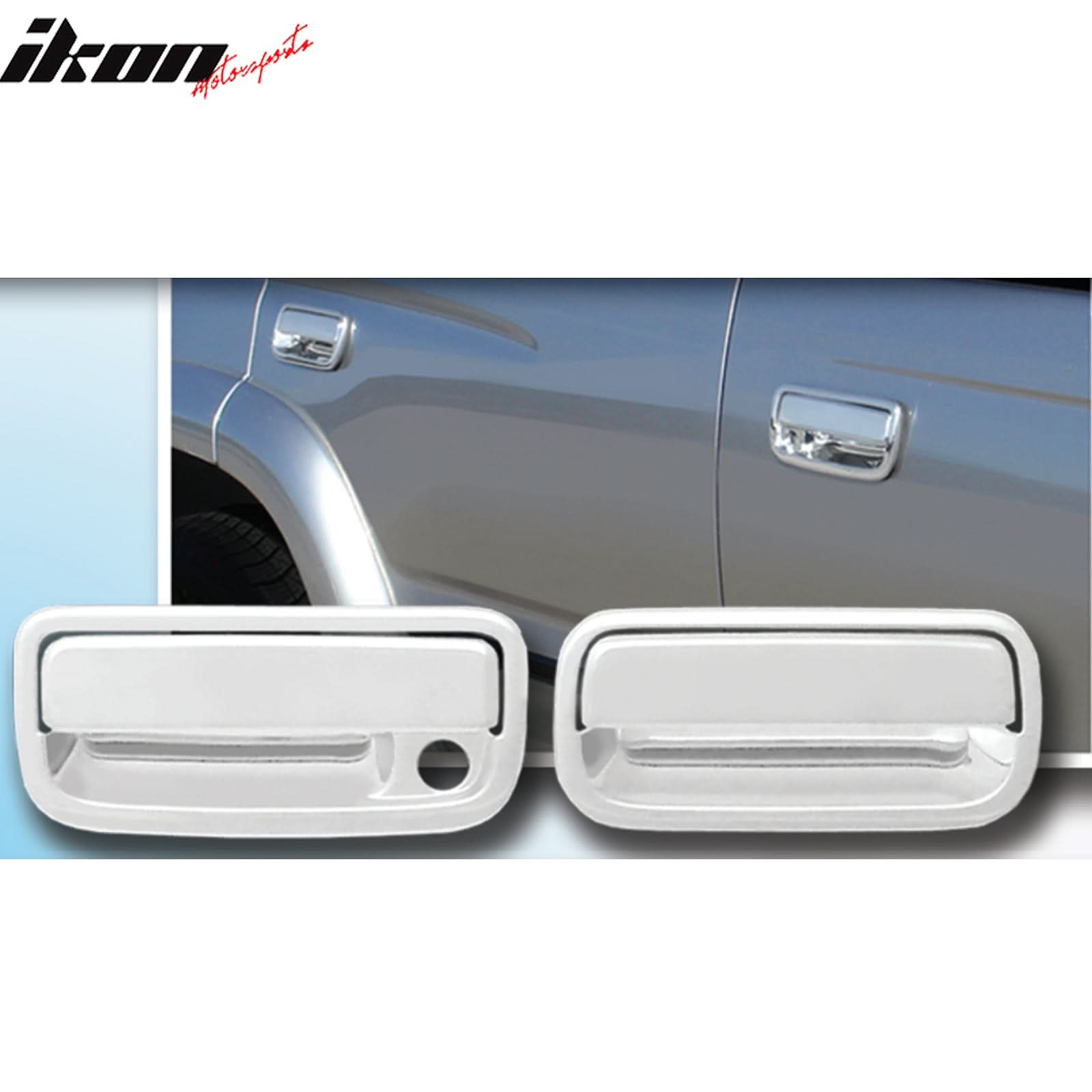 1995-2004 Toyota Tacoma & 4Runner 4PCS Door Handle Cover W/1-Keyhole