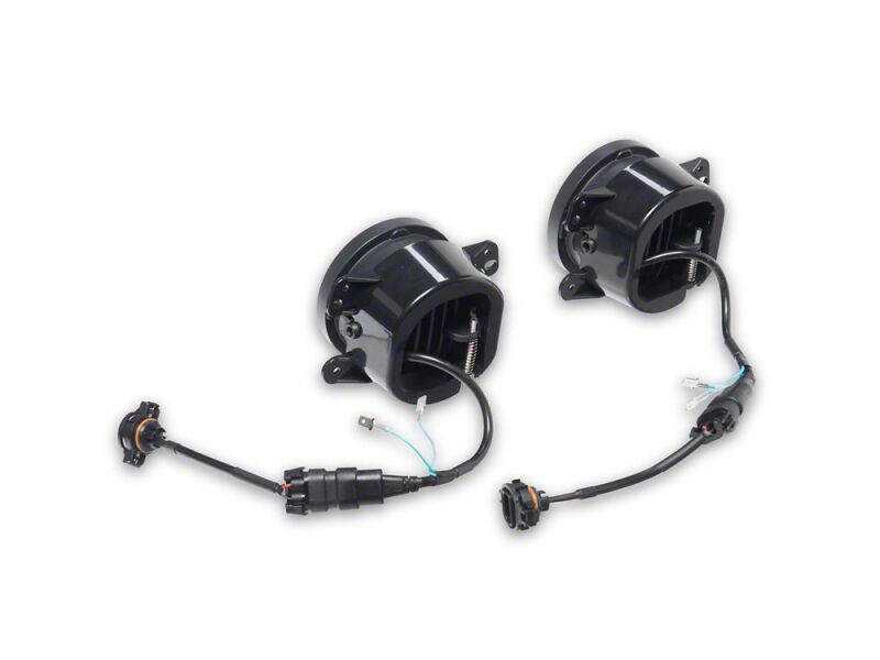 Raxiom 07-18 Jeep Wrangler JK V2 LED Fog Lights with Amber Turn Signals