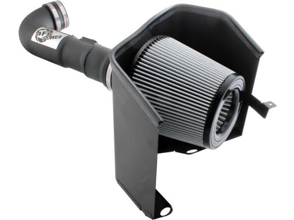 aFe MagnumFORCE Intakes Stage-2 Pro DRY S Nissan Titan 04-13 V8-5.6L Black Powdercoated Tube