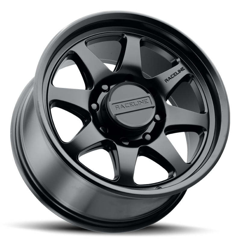 Raceline 962B Maverick 18x9in / 8x165.1 BP / 18mm Offset / 130.81mm Bore - Satin Black
