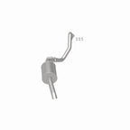 BRExhaust 99-04 Land Rover Discovery Muffler Kit