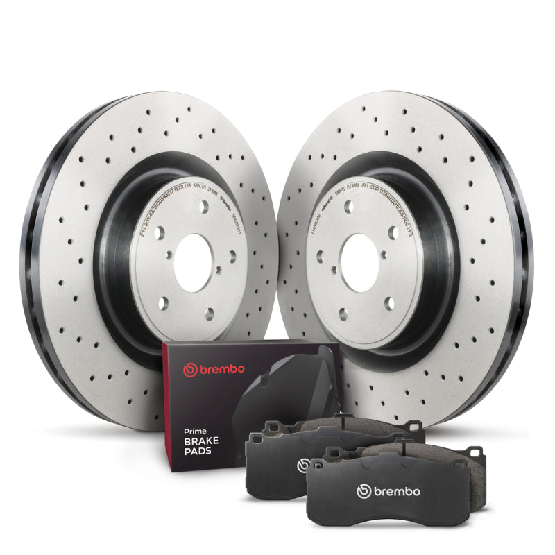 Brembo OE 01-05 Porsche 911 Rear Disc Brake Kit