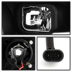 Spyder 07-09 Toyota Tundra Projector Headlights - Black (PRO-YD-TTU07V3PL-SEQ-BK)
