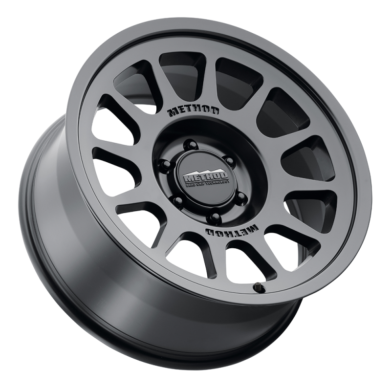Method MR703 Bead Grip 18x9 12mm Offset 6x5.5 106.25mm CB - Matte Black