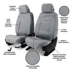 Covercraft 24-26 Ford Ranger Super Crew SeatSaver Custom Seat Cover - Waterproof Black