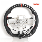Carbon Fiber Heated Steering Wheel for Ford Mustang 2018-2023
