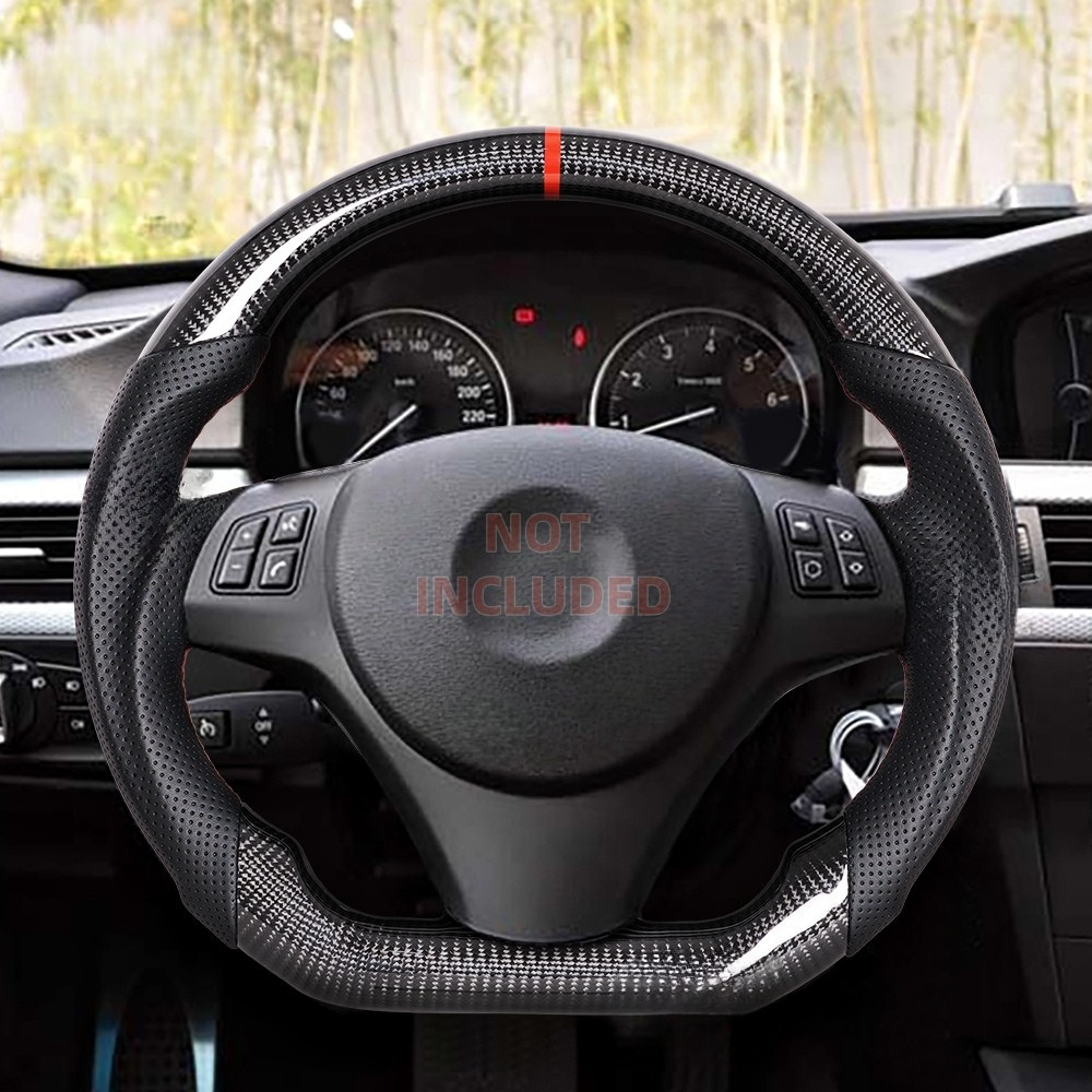 Carbon Fiber Steering Wheel for BMW E90 E92 E93 Manual