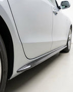 Audi A5 8T 4-Door Sedan Carbon Fiber Side Skirt Extensions 2010 - 2011