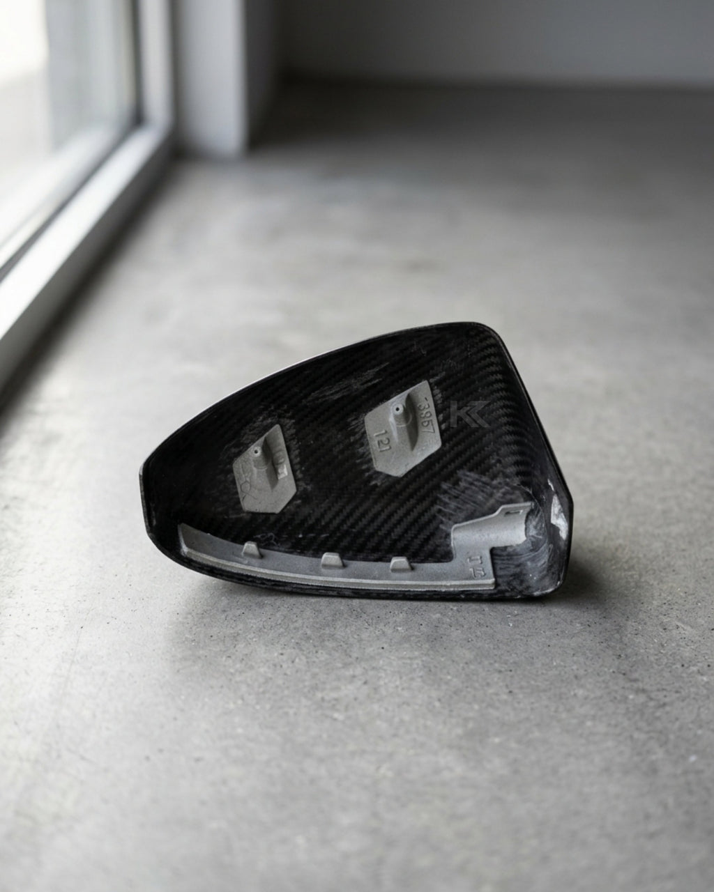 Prepreg Dry Carbon Fiber R8 Mirror Cover Cap Rearview for Audi R8 V10 2023