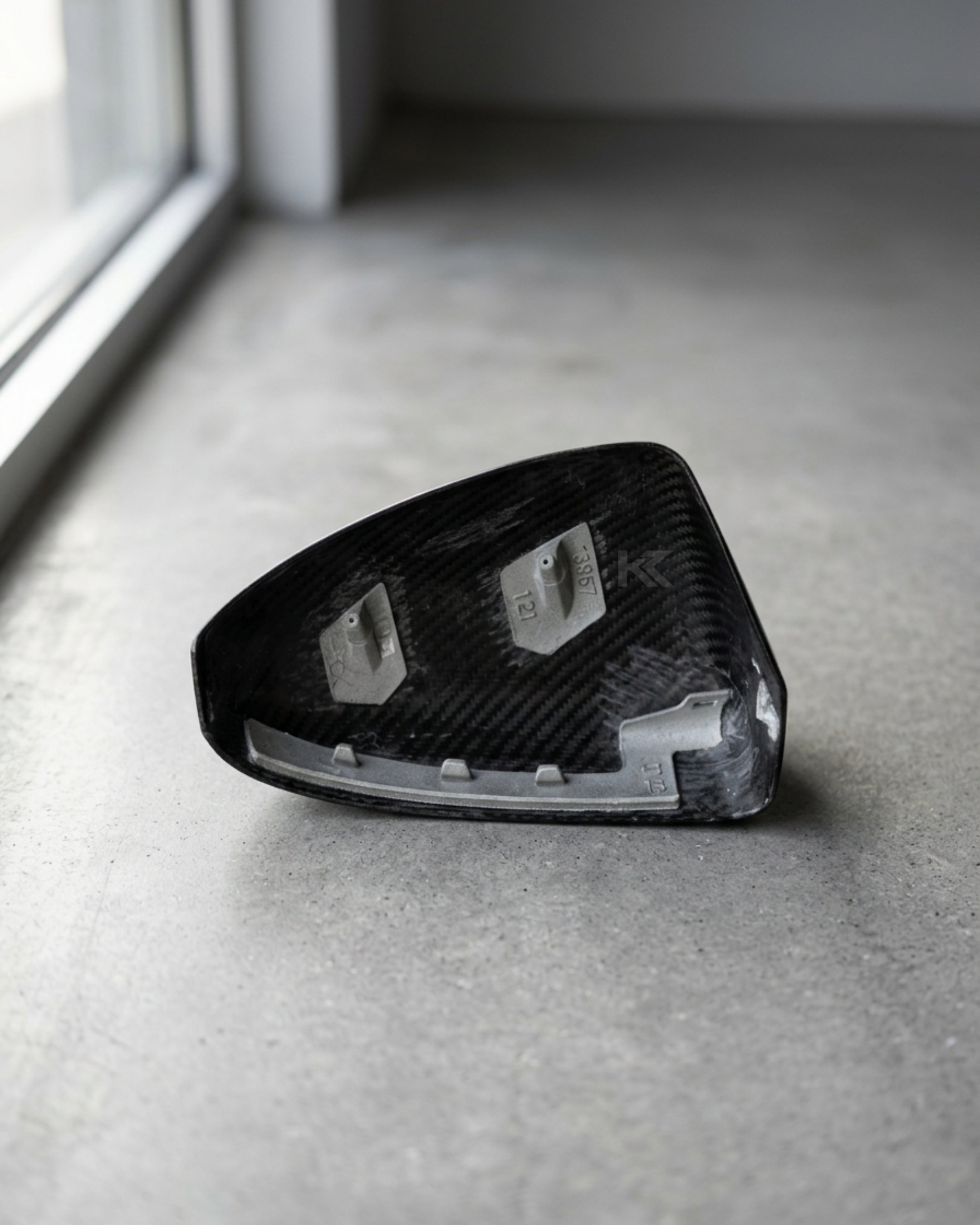 Prepreg Dry Carbon Fiber R8 Mirror Cover Cap Rearview for Audi R8 V10 2023