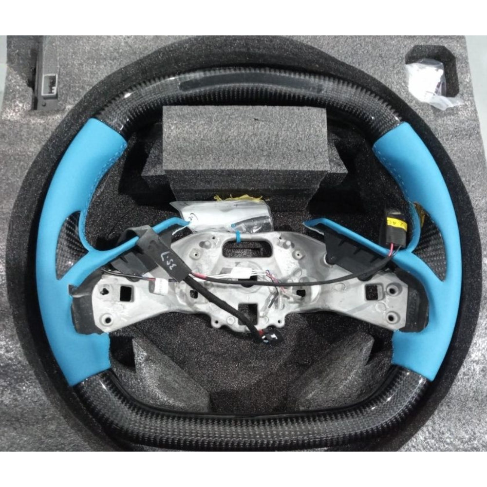 LED Heated Carbon Fiber Steering Wheel for Corvette C8 2020-2025