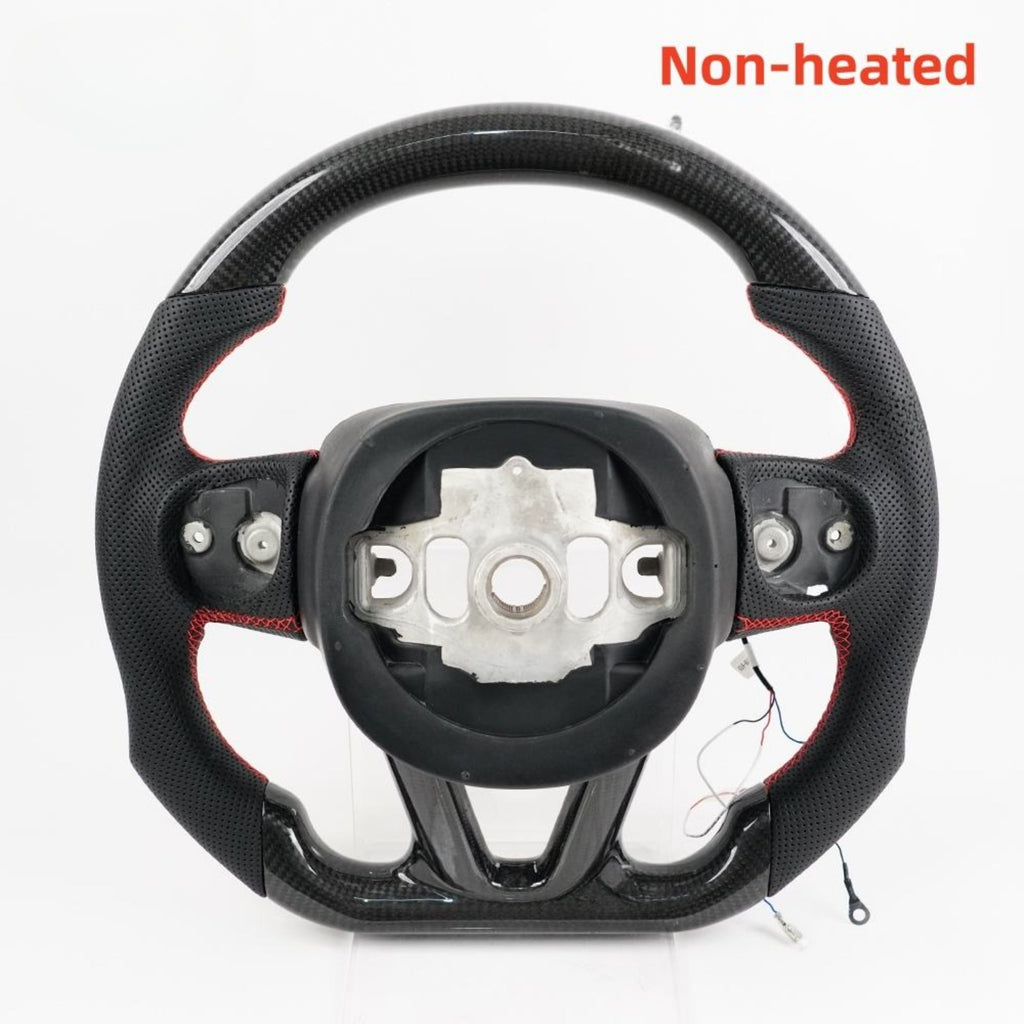 Smart LED Carbon Fiber Steering Wheel for Dodge SRT Hellcat 2015+