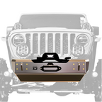 Gauntlet Front Bumper w/Winch Plate for Jeep JL/JT  (2018-2024) By Gatekeeper Off-Road