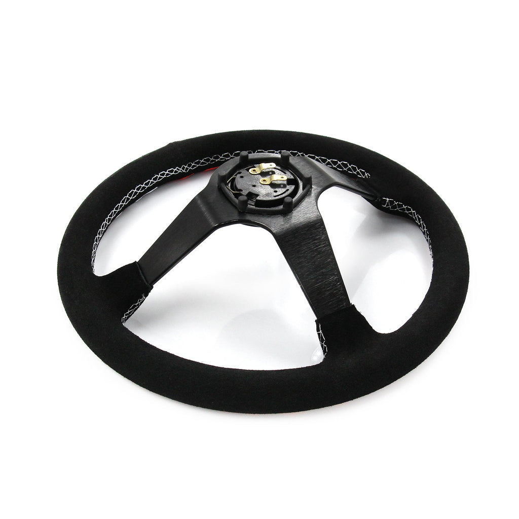 Have Faith 6-Bolt Racing Steering Wheel + Hub Adapter Boss Kit for Civic, Del Sol, Integra - Bull Boost Performance