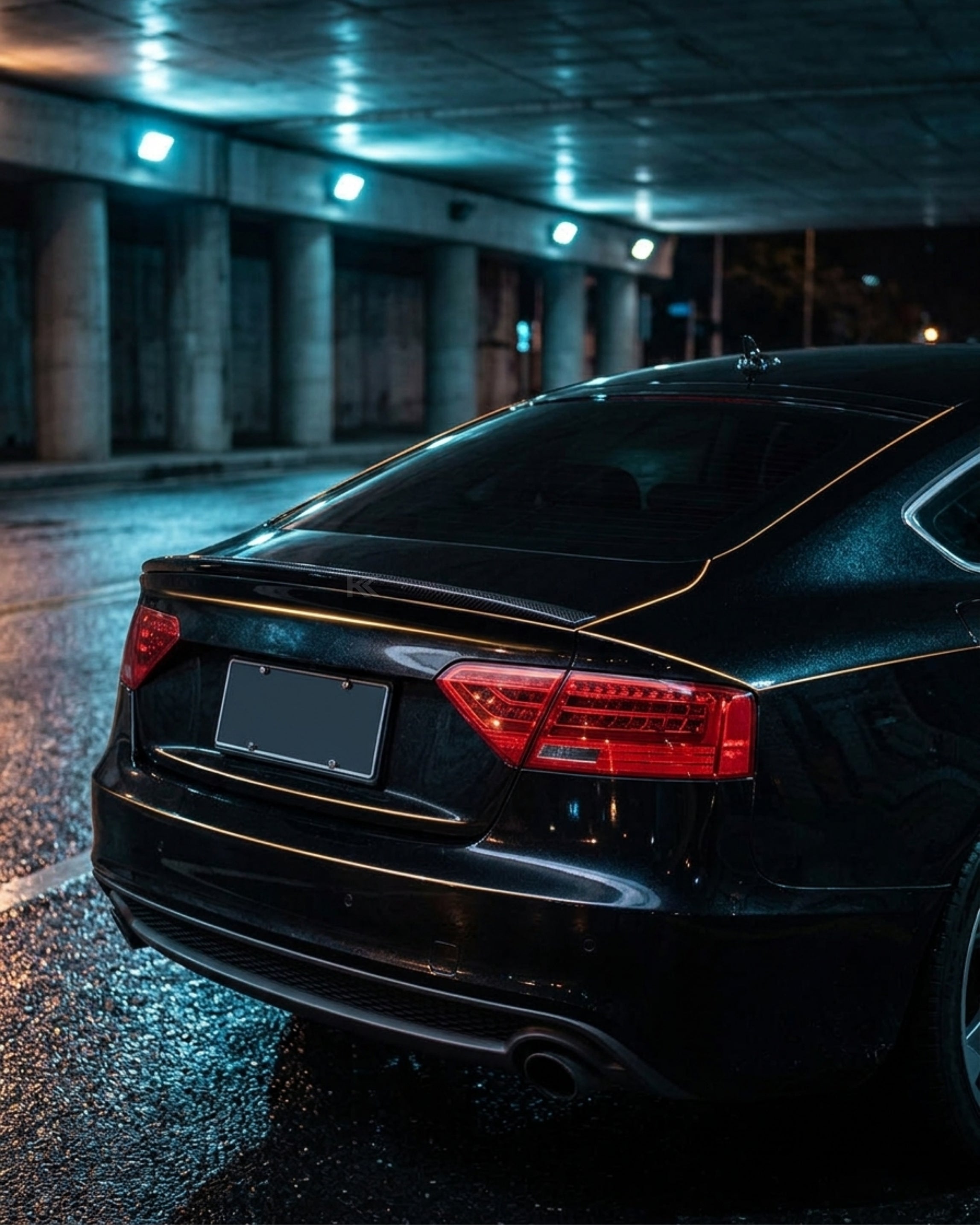 Audi A5 Sportback B8 Carbon Fiber Ducktail Spoiler – S5 Style (2009–2016 8T)