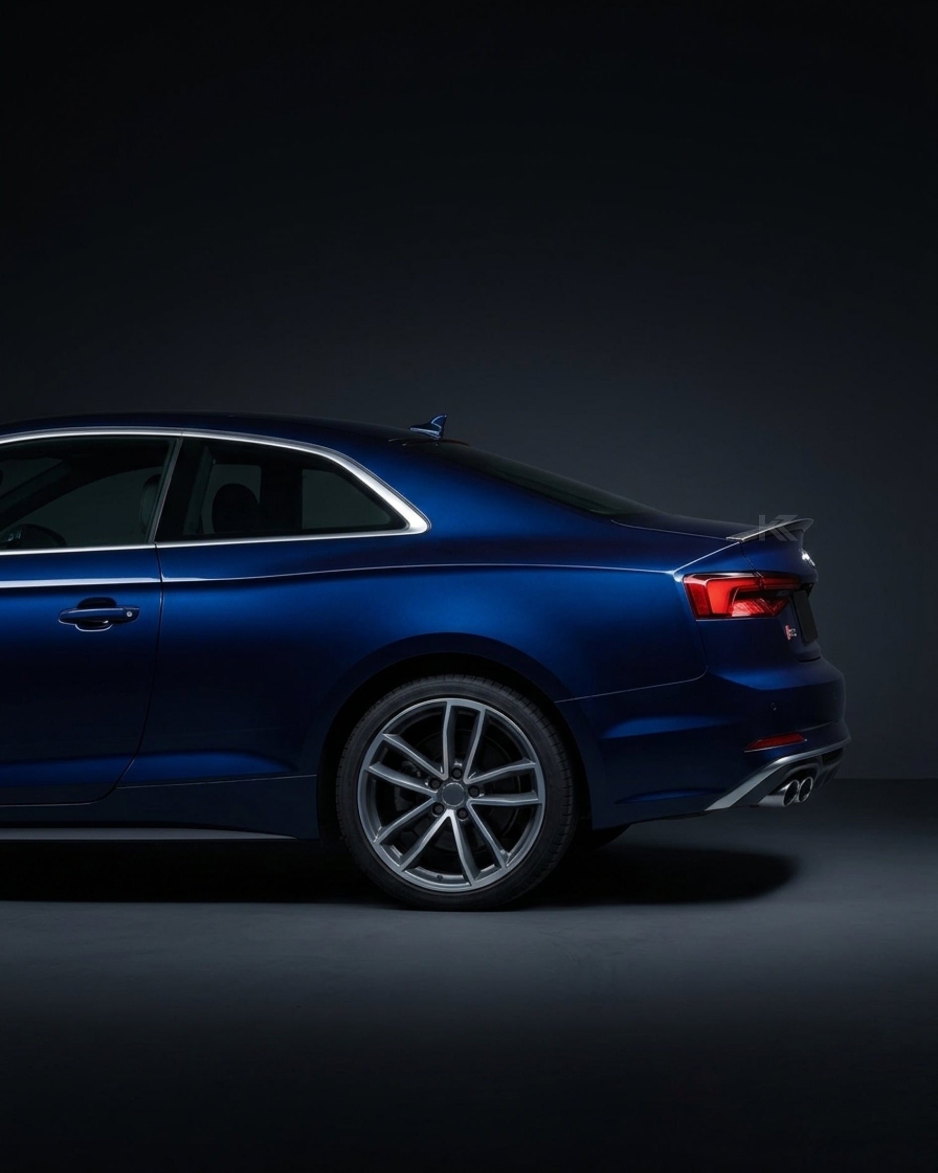 Audi A5 S-Line / S5 / RS5 B9 Coupe Carbon Fiber RS5-H Style Ducktail Rear Trunk Spoiler 2017 - 2022