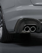 Audi A4 S-Line / S4 B9 Rear Diffuser – Prepreg Dry Carbon Fiber (2020–2021)