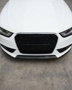 Audi A4 B9 Carbon Fiber Front Bumper Lip Splitter 2015 - 2021