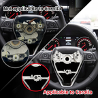 Carbon Fiber LED Steering Wheel for Toyota Camry, RAV4, Avalon & Corolla 2018-2024
