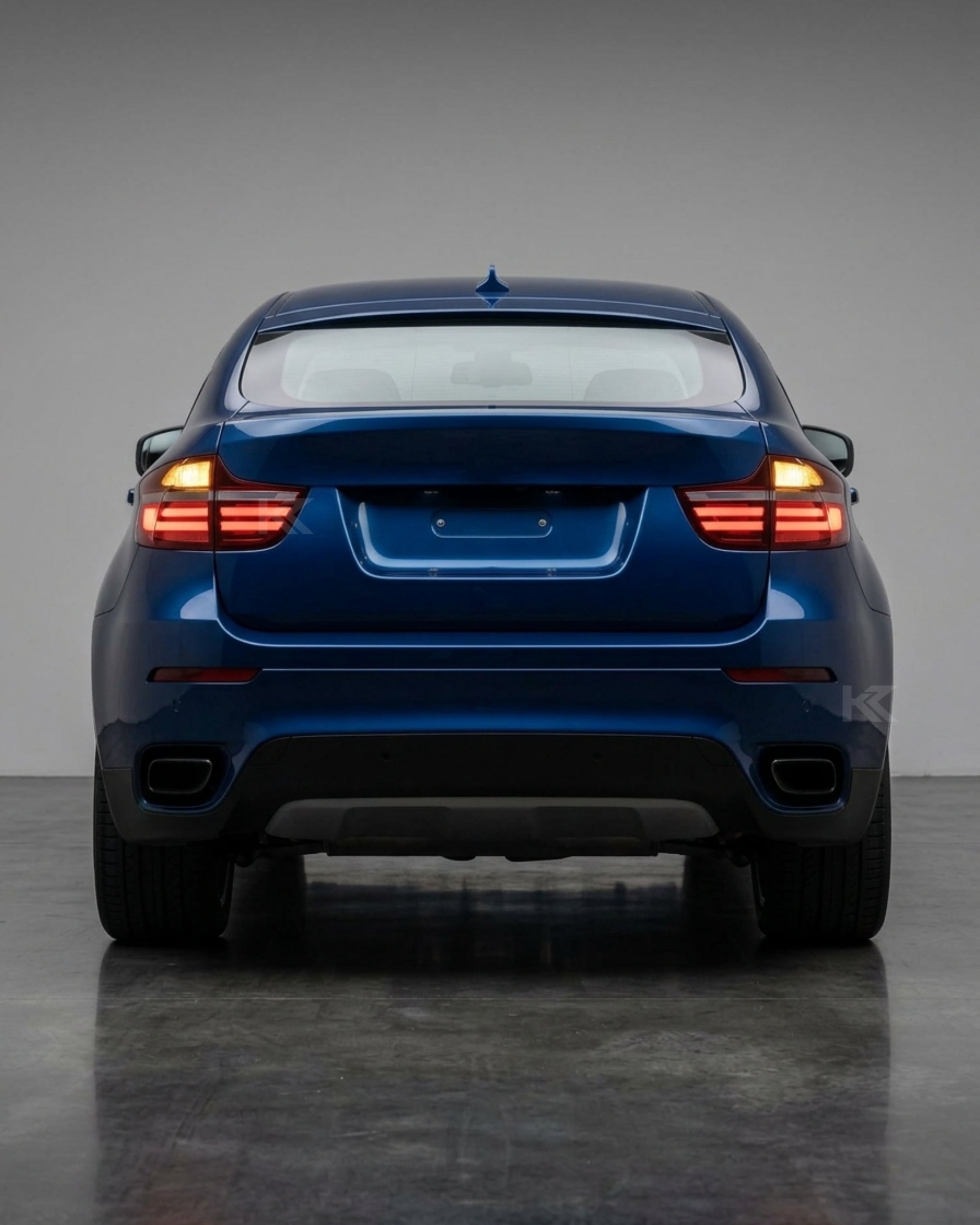 BMW X6 E71 Red and Smoked LED Tail Light Upgrades 2007-2014
