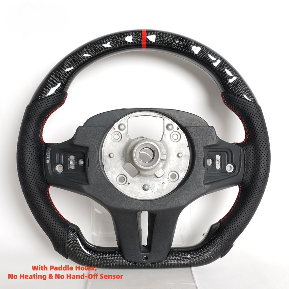 Real Carbon Fiber M Sport Steering Wheel for BMW G30 G32 G38 G11 G12 G14 G15 G05 & G07 (Non-Heated)