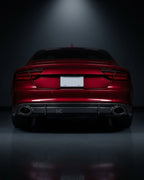 Audi RS7 C7 4G Sportback 4-Door Dry Carbon Fiber OE-Style Rear Bumper Diffuser 2014 - 2018