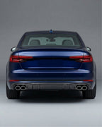 Audi A4 B9 S-Line / S4 B9 Sedan Carbon Fiber Sport Rear Bumper Lip 2017 - 2019