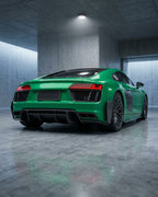 Audi R8 V10 / V10 Plus Coupe 4S Gen 2 Carbon Fiber Rear Bumper Blades 2016 - 2019