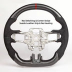 Heated Carbon Fiber Steering Wheel for Ford Mustang 2018-2023