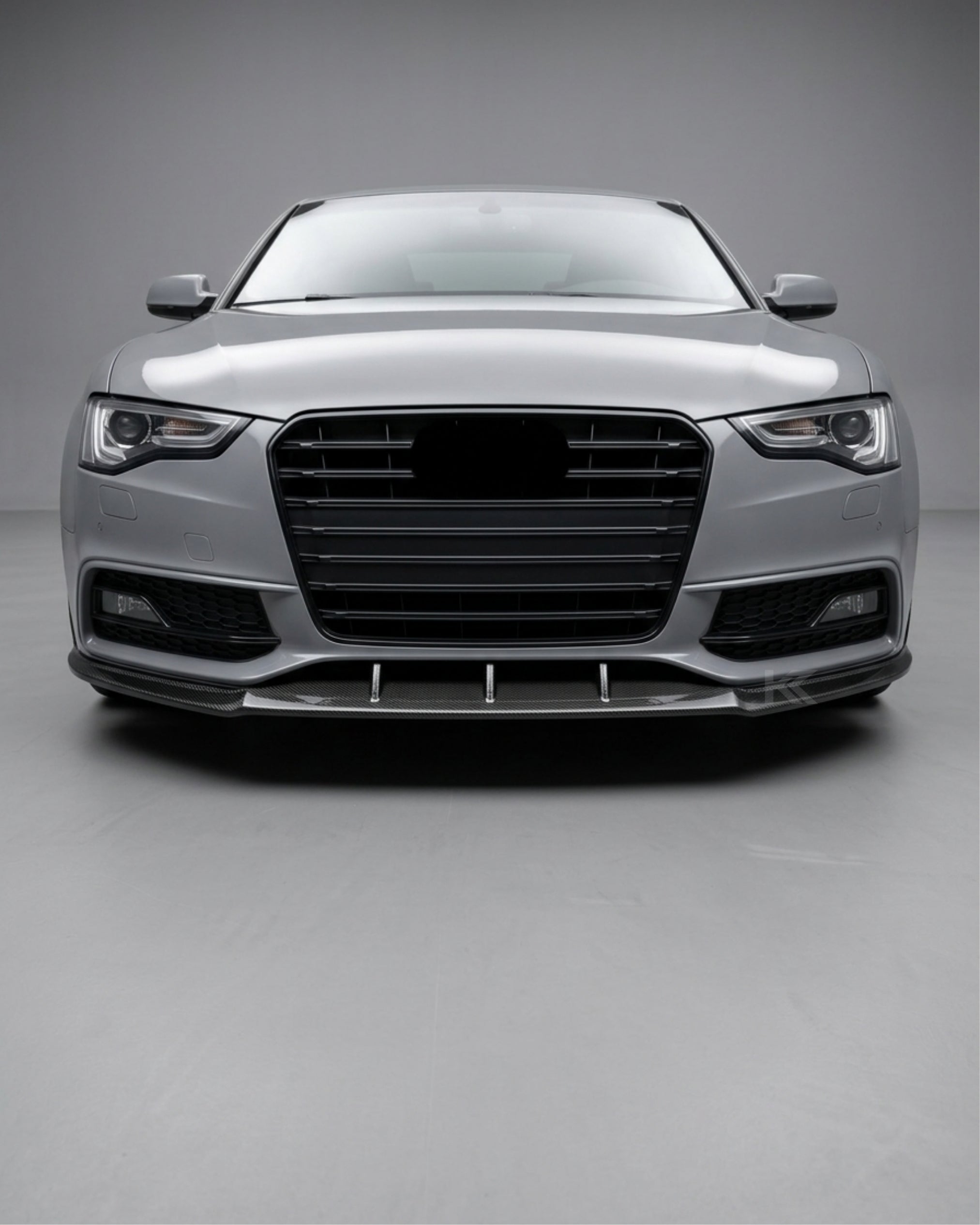 Audi S5 8T Facelift Carbon Fiber Front Bumper Lip 2012 - 2016