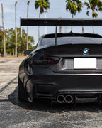 BMW 3 Series F80 F82 M3 M4 PSM Style Carbon Fiber Rear Diffuser Under Tray (2015 - 2020)