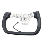 Heated Black Leather Yoke Steering Wheel for Tesla Model Y 2025+ Juniper