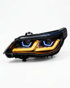 BMW 5-Series E60 E61 525i 530i 535i "Modern Style" LED Headlights (2003-2010)