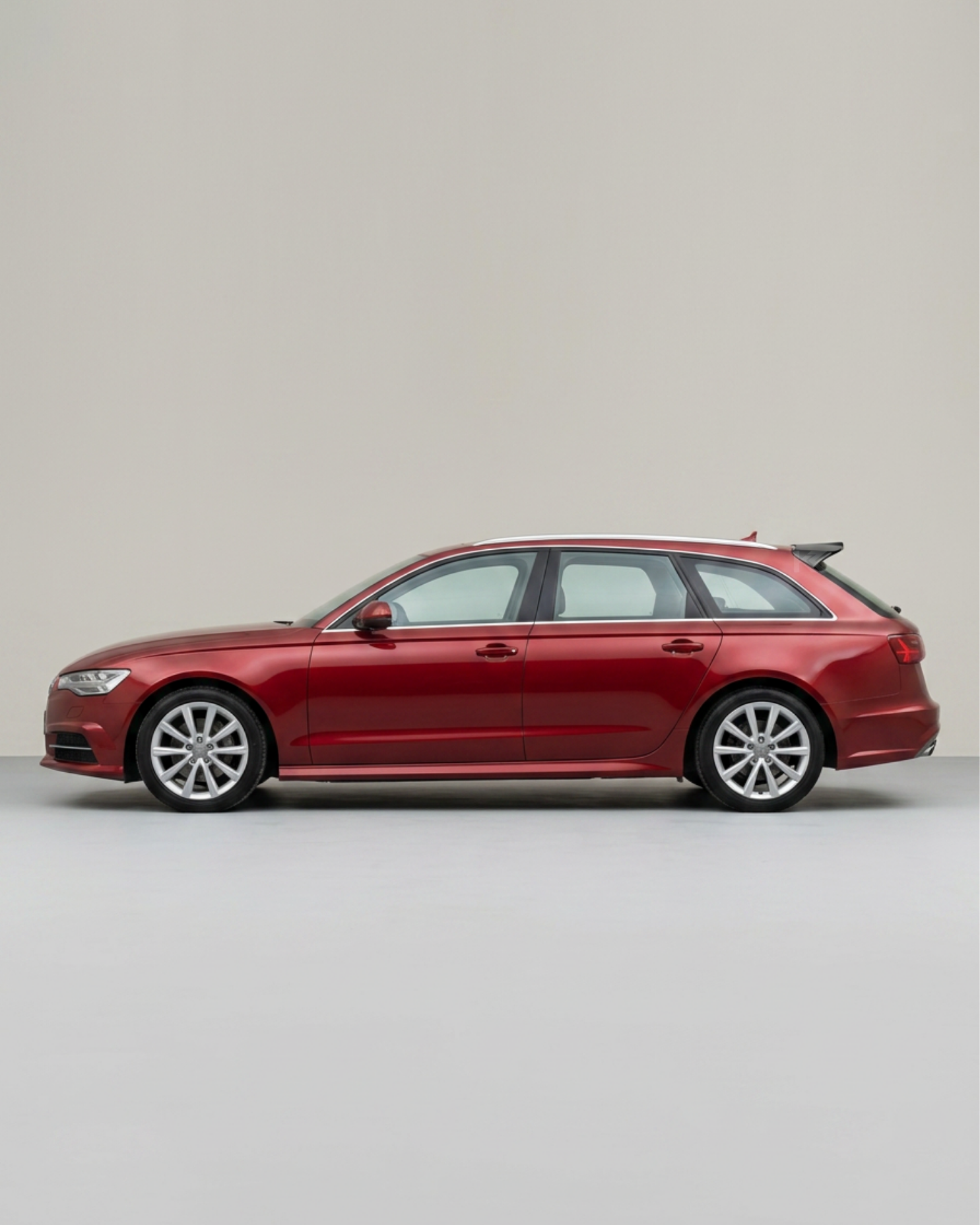 Audi A6 C7 Avant Carbon Fiber Rear Roof Spoiler – A-Style Extension (2016–2018)