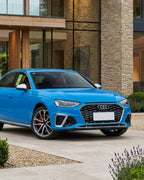 Audi A4 B9 S-Line / S4 B9 Sedan (2020-2021) Carbon Fiber Front Lip – 2PC Facelift Bumper Splitter