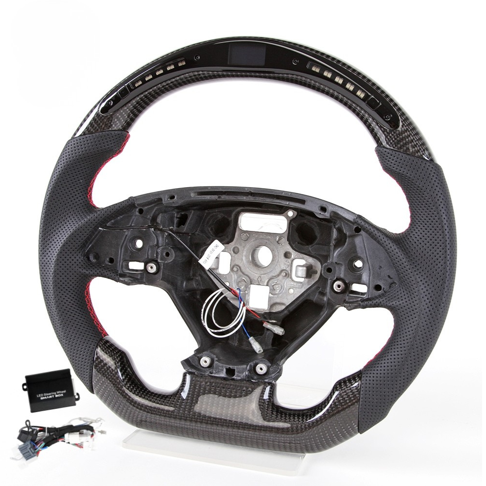 Real Carbon Fiber LED Steering Wheel for Chevrolet Corvette C7 2014-2019