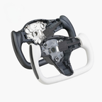 Heated Carbon Fiber Yoke Steering Wheel for Tesla Model 3 & Model Y