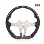 Real Carbon Fiber M Sport Steering Wheel for BMW F90 M5, F10 5 Series, F07 GT, F11 Touring & F Series